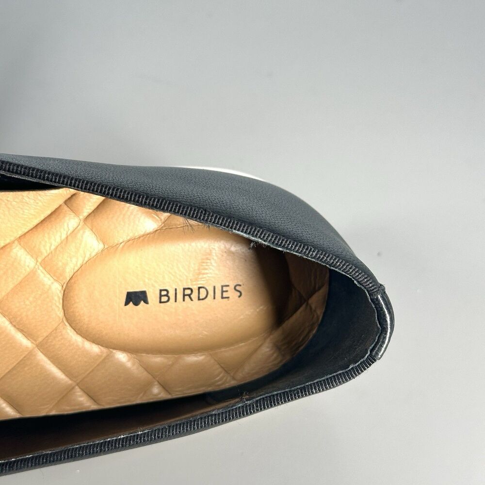 Birdies Shoes The Swift Flats Womens Size 10 Black Leather Lined Comfort Sneaker - Picture 15 of 15